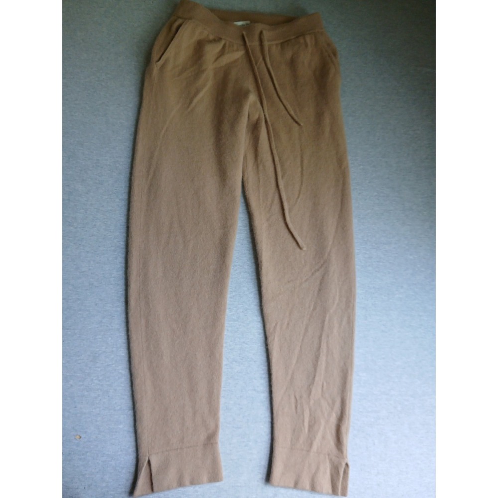 Gentle Herd Pants Small 100 Cashmere Pull On Minimalist Lagenlook Quiet Luxury